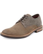 Ben Sherman Abram Two-Tone Suede Oxford Shoe - Lyst