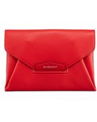 Givenchy Antigona Envelope Clutch Bag - Lyst