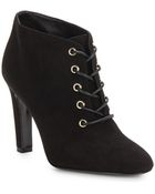Diane von Furstenberg Skylar Suede Lace-Up Ankle Boots - Lyst