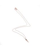 Sydney Evan Spike Charm Necklace Spike Charm Necklace - Lyst