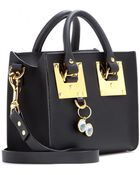 Sophie Hulme Box Tote Leather Bag - Lyst
