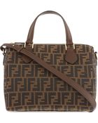 Fendi Zucca Bowling Bag - Lyst