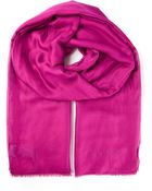 Emporio Armani Oversized Scarf - Lyst