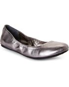 BCBGMAXAZRIA Metal Molly Ballet Flats - Lyst