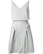 McQ by Alexander McQueen Flared Dress - Lyst