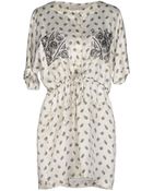 Balmain Short Dress - Lyst