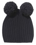 Helene Berman Double Knit Pom Pom Hat - Lyst