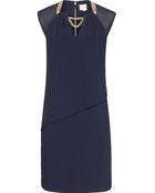 Reiss Haze Chain-Detail Dress - Lyst