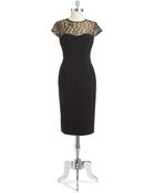 Maggy London Lace Cocktail Dress - Lyst