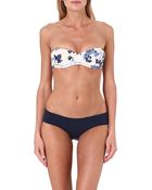 Zimmermann Hydra Floral Bandeau Bikini - Lyst