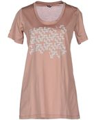 Jil Sander Navy T-Shirt - Lyst