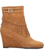 Aerosoles Plumming Bird Wedge Booties - Lyst