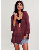 Free People Fp One Tie That Binds Blouse - Lyst