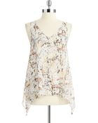 DKNY Sharkbite Patterned Tank - Lyst