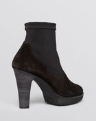 Paul Green Platform Booties - Arden High Heel With Stretch - Lyst