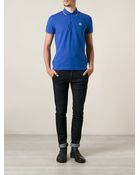 Moncler Classic Polo Shirt - Lyst