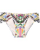 Mara Hoffman Cosmic Fountain-Print Bikini Briefs - Lyst