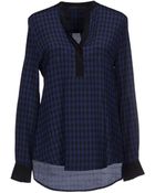 Karl Lagerfeld Blouse - Lyst