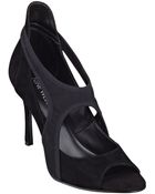 Nine West Fenderbend Peep Toe Pumps - Lyst