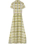 Theyskens' Theory Dello Printed Silkchiffon Maxi Dress - Lyst