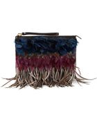 Marni Feather Clutch - Lyst