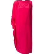 Vionnet Draped Dress - Lyst