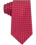 Tommy Hilfiger Red Circle Neats Tie - Lyst