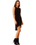 Sw3 Bespoke Brent Cross High Low Dress In Black - Lyst