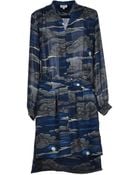Kenzo Cloud Print Dress - Lyst