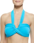 Seafolly Goddess Halter Bandeau Top - Lyst