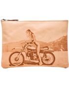 Vanessa Mooney Moto Clutch - Lyst