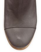 Coclico Celie Leather Cap-Toe Bootie - Lyst