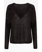 French Connection Frost Sparkle Knits Jumper - Lyst