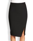 Elizabeth & James Bardot Asymmetrical Split Skirt - Lyst