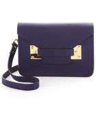 Sophie Hulme Mini Envelope Bag - Lemon - Lyst