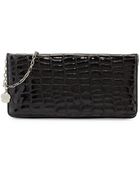 Eric Javits Bentley Crocembossed Shoulder Bag - Lyst