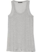 Vince Jersey Tank - Lyst