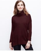 Ann Taylor Cashmere Turtleneck Poncho - Lyst