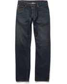 Raleigh Denim Jones Slim-Fit Washed-Denim Jeans - Lyst