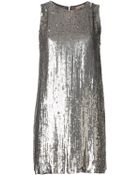 P.a.r.o.s.h. Sequin Embellished Shift Dress - Lyst