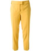 Moschino Cheap & Chic Cropped Tailored Trouser - Lyst