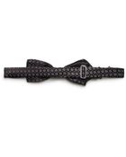 Patrizia Pepe Fancy Silk Bow Tie - Lyst