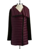 Calvin Klein Performance Fleece Walker Coat - Lyst