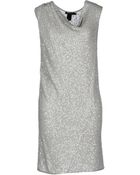 Donna Karan New York Short Dress - Lyst