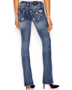 Miss Me Blue Wash - Lyst