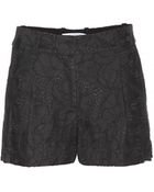 Diane von Furstenberg Naples Lace Shorts - Lyst