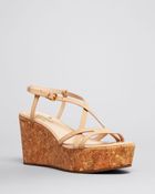 Kate Spade Platform Wedge Sandals - Talanse - Lyst