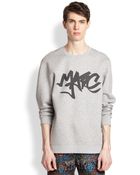 Marc By Marc Jacobs Marc Tag Sweatshirt - Lyst