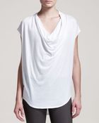 Helmut Lang Featherjersey Tee - Lyst