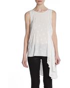 Elizabeth And James Morgan Asymmetrical Dot Top - Lyst